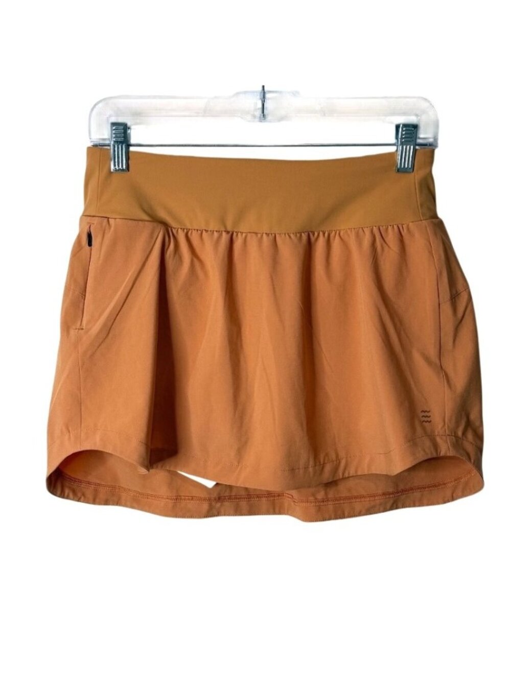 Free Fly Women Size S Breeze Active Skort Sand Dune Orange Pickleball Golf